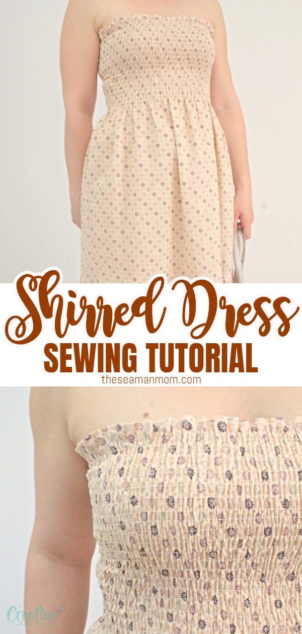 Shirred dress
