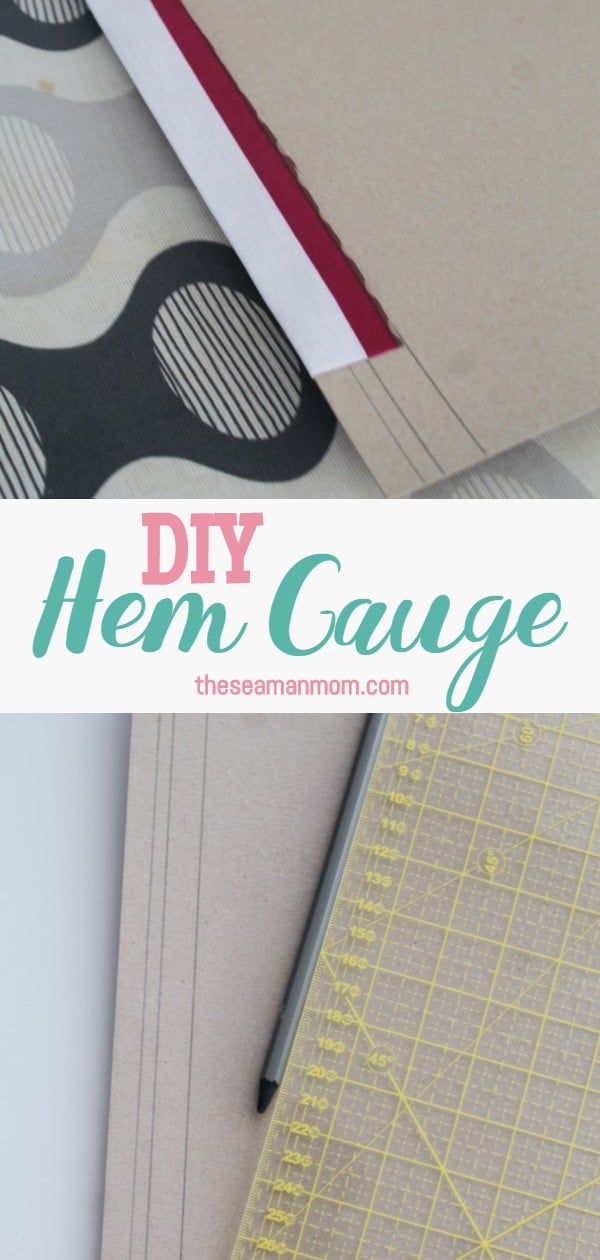 Hem Gauge DIY That Helps You Achieve Even Hems All The Time