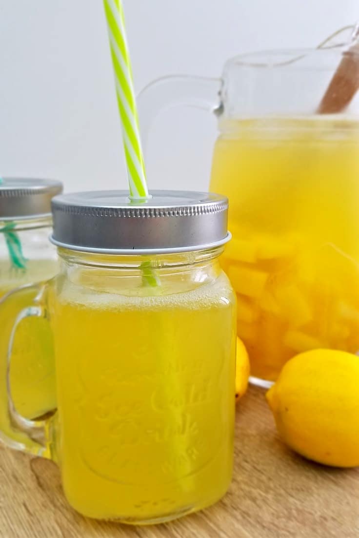 Sparkling Pineapple lemonade Recipe