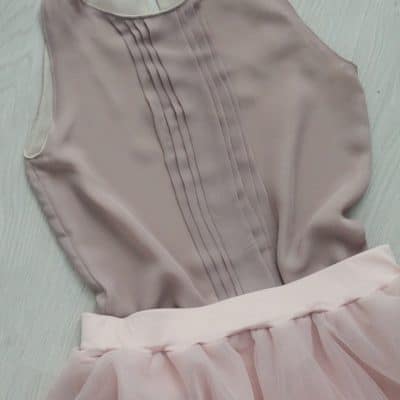 Pleated blouse pattern