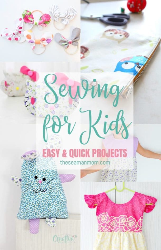 The Best SEWING FOR KIDS Ideas To Make - Easy Peasy Creative Ideas