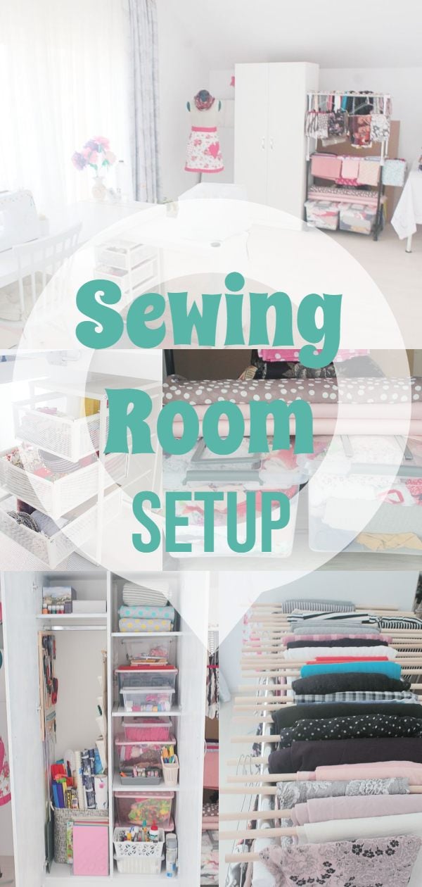 Sewing Room Organization Tips To Keep Sewing Supplies Neat & Tidy