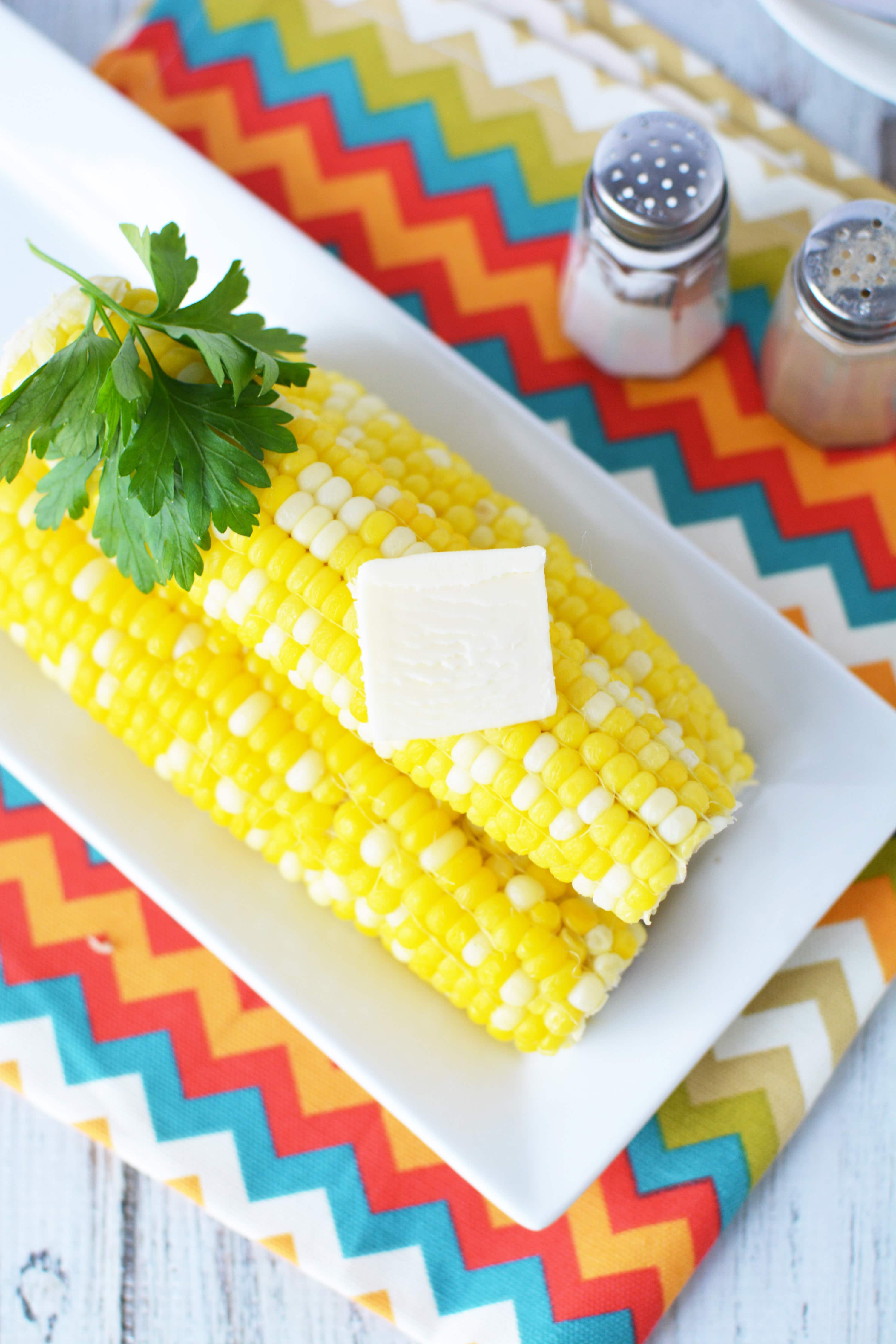 Corn on the cob recipe