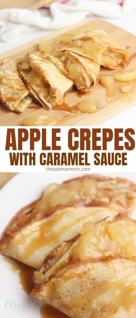 Whether you’re looking for a great breakfast or brunch recipe or a delicious dessert, apple crepes are always a good choice! These crepes filled with delicious apple crepe filling are so simple to make and can be incredibly versatile! via @petroneagu