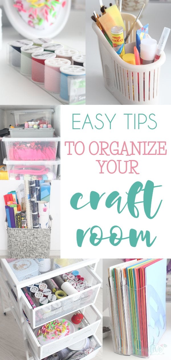 Simple craft room organization tips