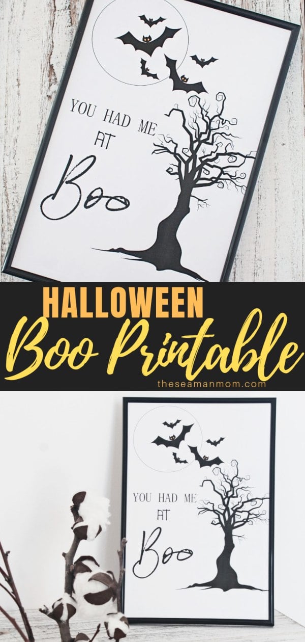 Boo sign