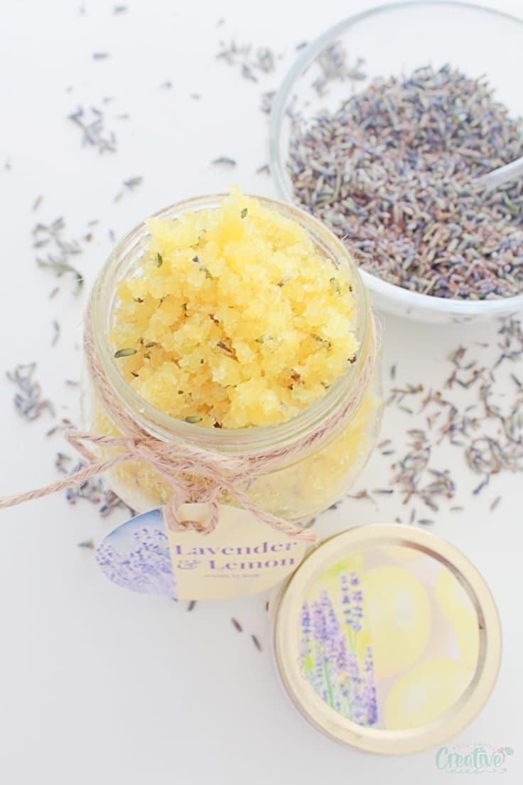 Exfoliating hand scrub