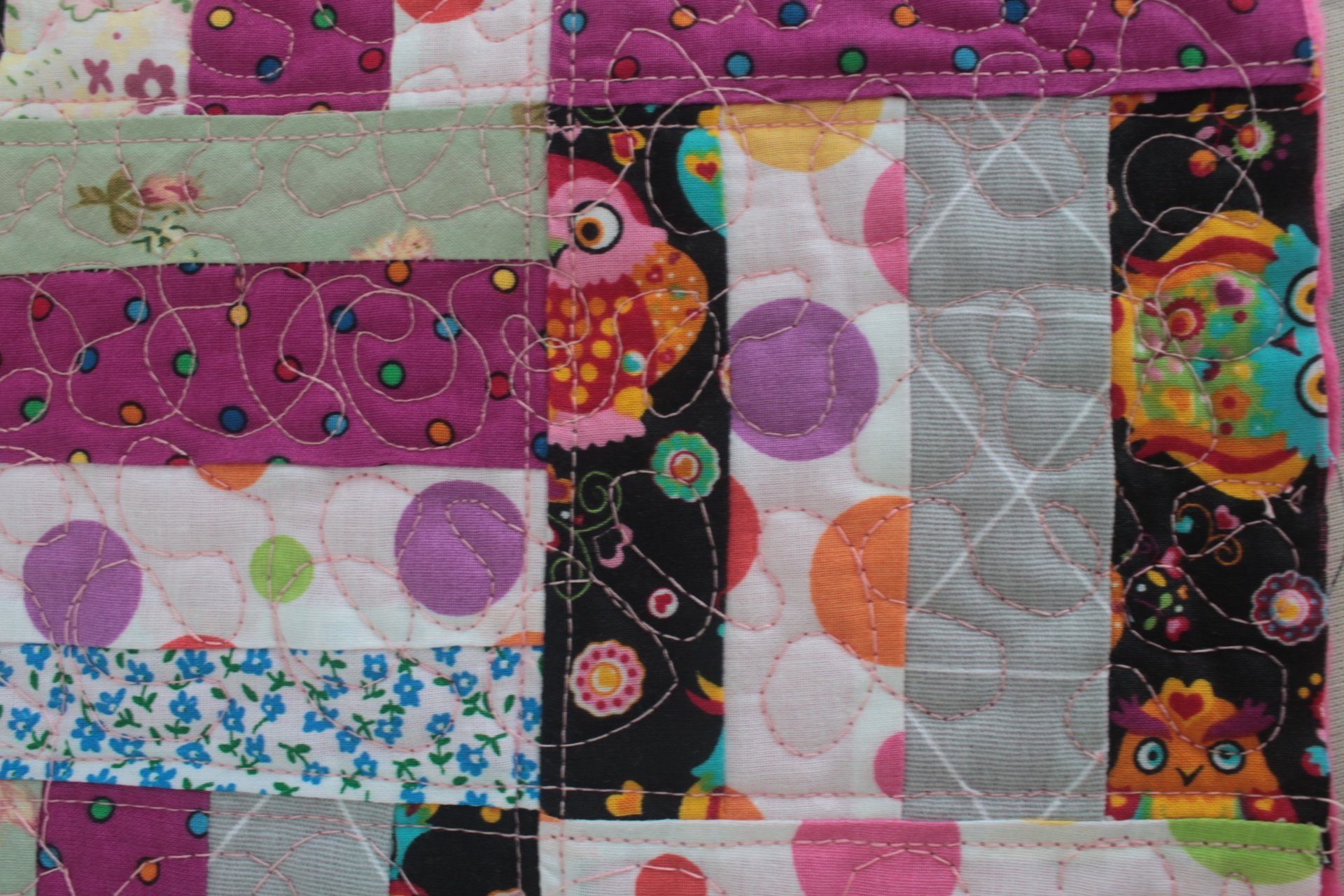 Quilted Snap Bag Tutorial From Small Fabric Scraps