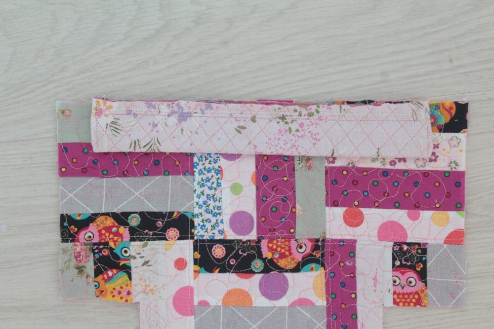 Quilted Snap Bag Tutorial From Small Fabric Scraps