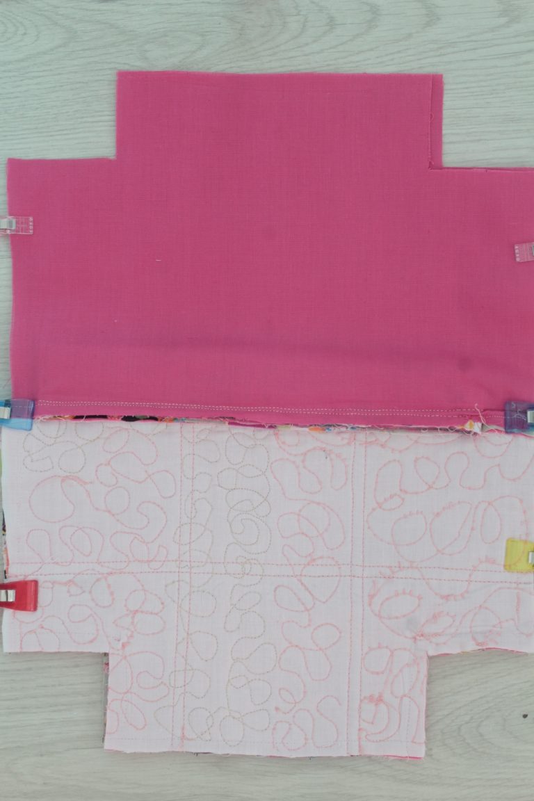 Quilted Snap Bag Tutorial From Small Fabric Scraps