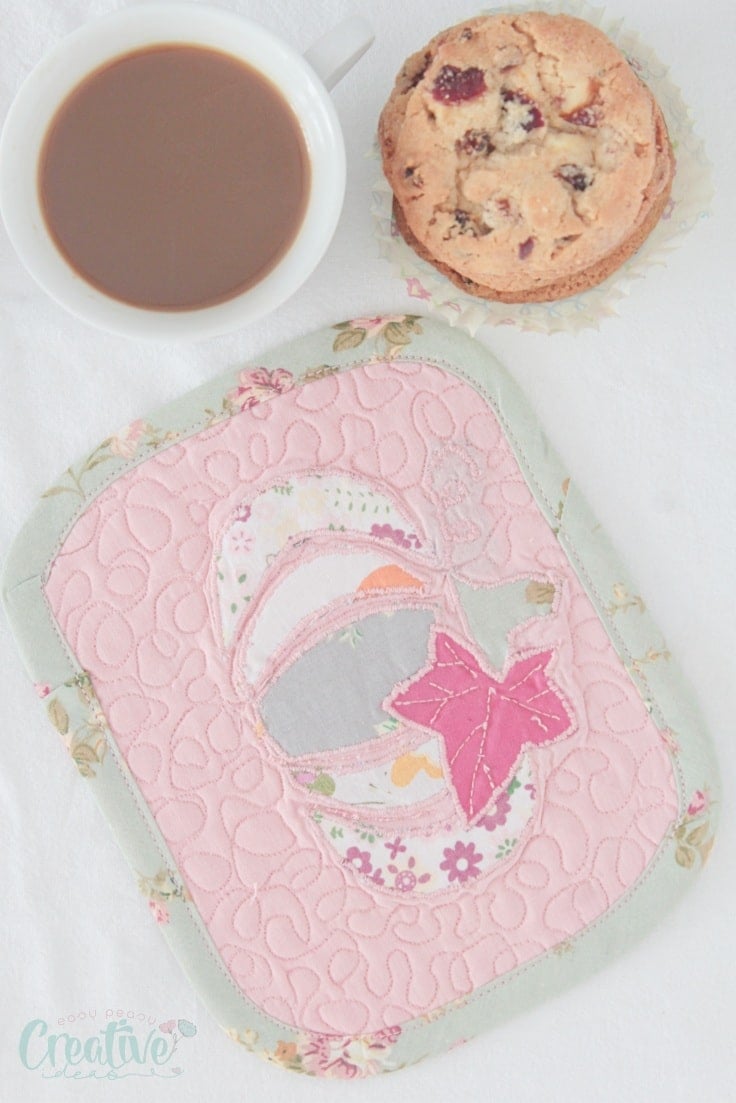 Mug rug pattern