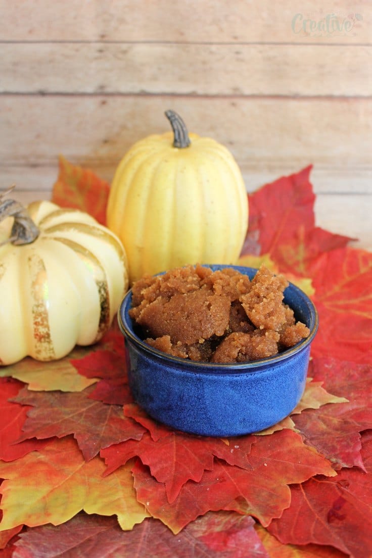 Pumpkin scrub