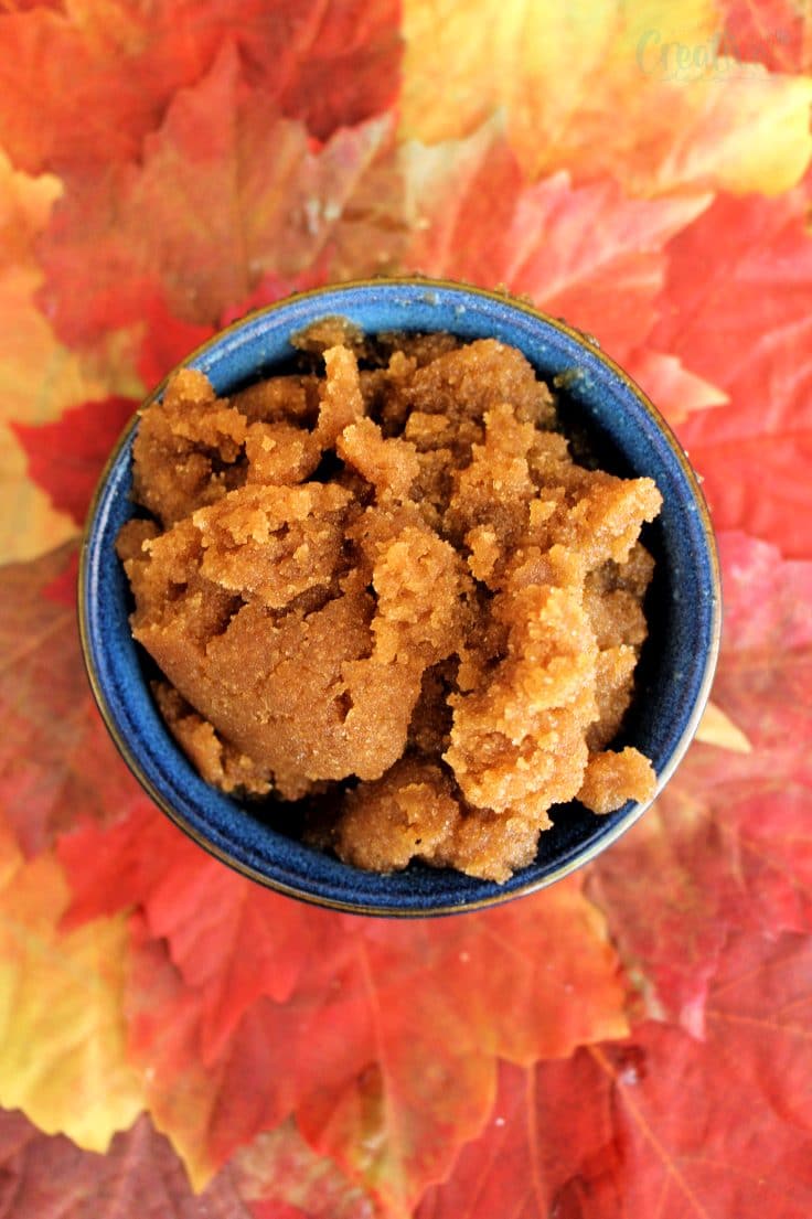 Pumpkin spice sugar scrub