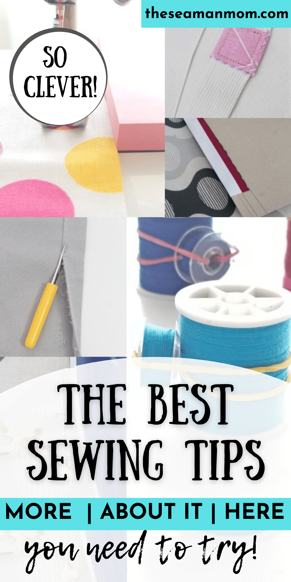 Tips for Using Invisible Thread  Sewing for beginners, Sewing hacks,  Beginner sewing projects easy