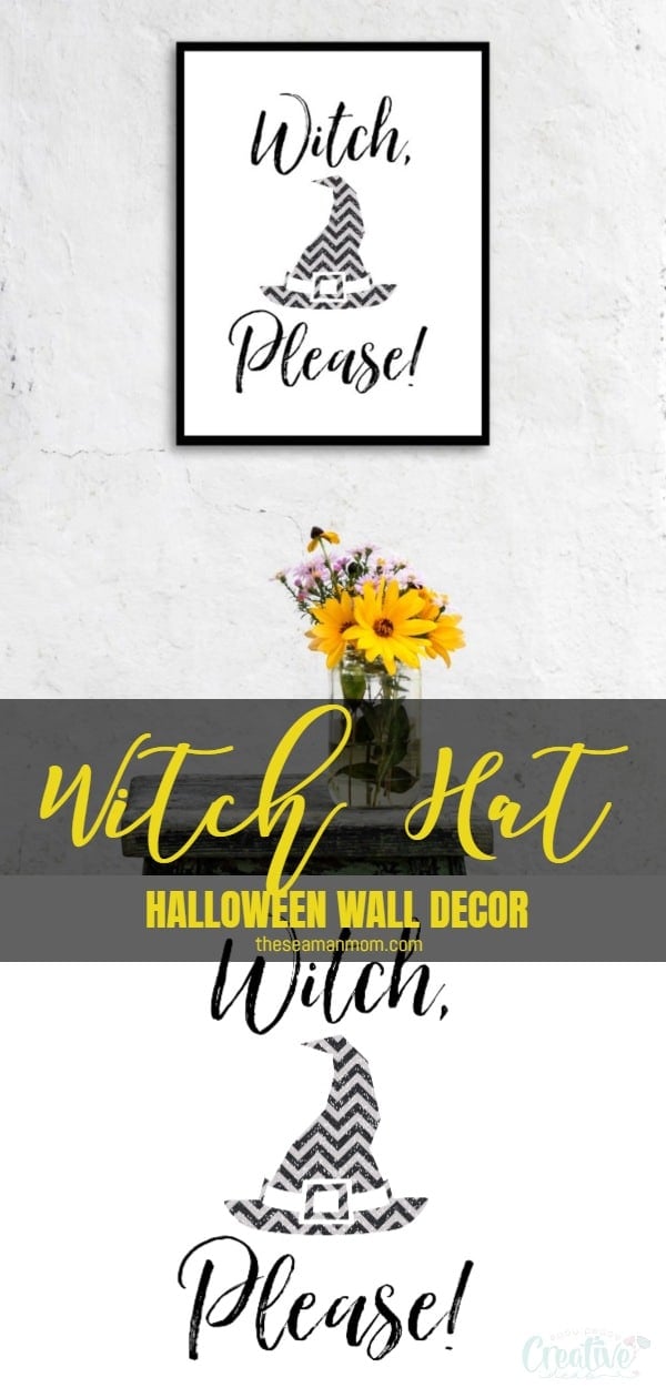 Witch hat decor