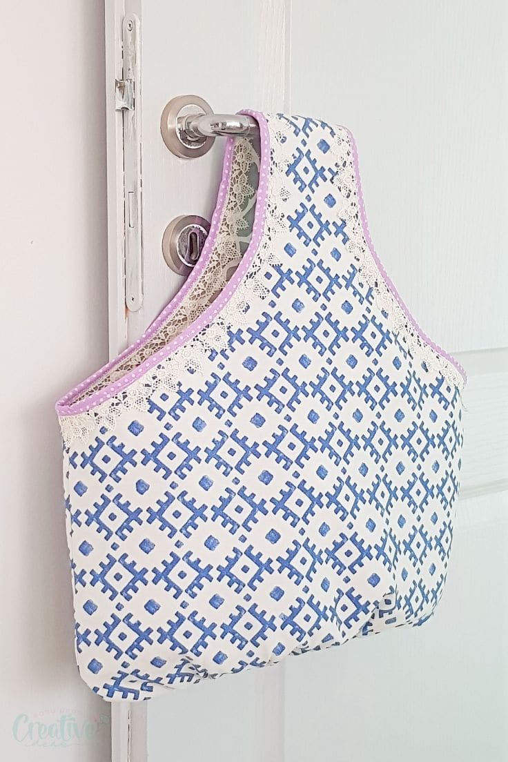 Reversible tote bag