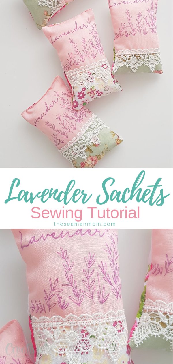 DIY Lavender Sachets With Lace Easy Beginners Project