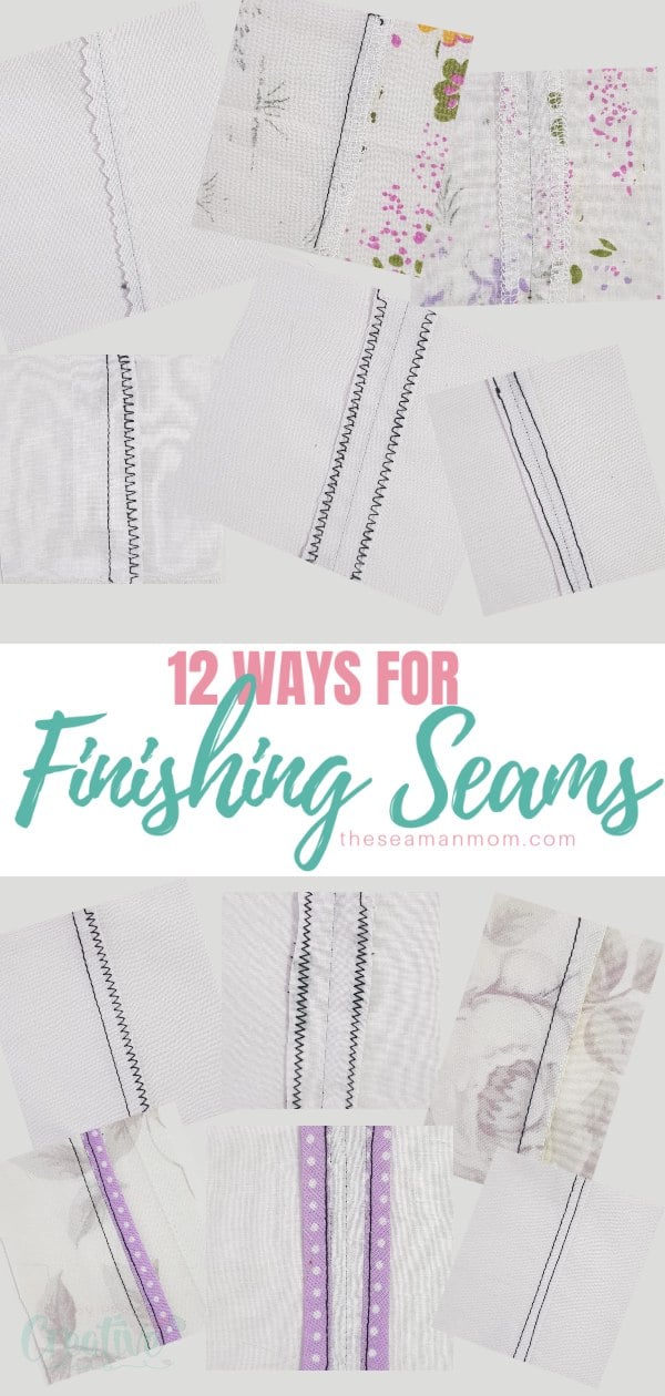Knowing how to finish seams beautifully will have a dramatic impact on enhancing the look of your sewn garment! In this tutorial we'll show you 12 ways for finishing seams that are not only super easy to make but fun and creative too! via @petroneagu