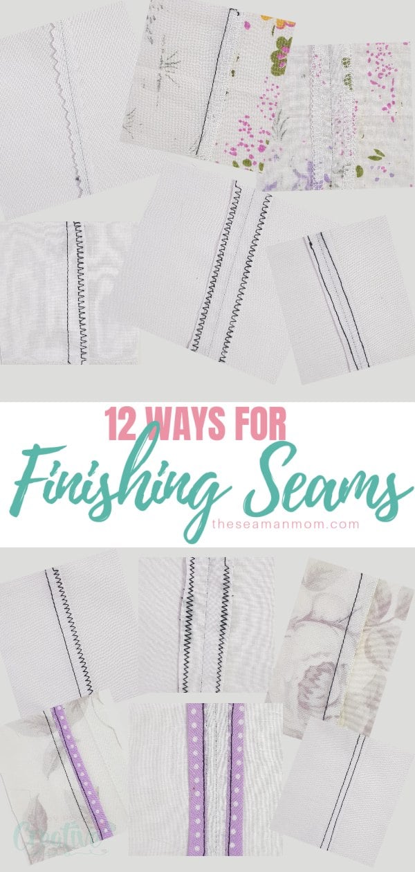 Finishing Seams With 12 Different Types Of Seam Finishes