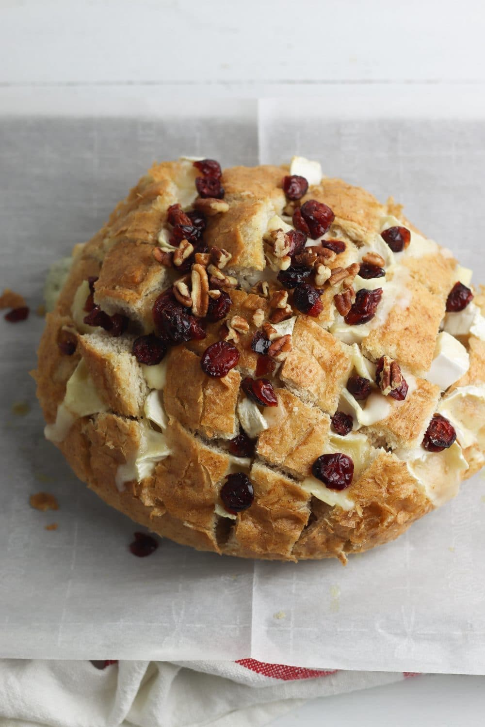 Cranberry Brie Pull Apart Bread Perfect Holiday Appetizer