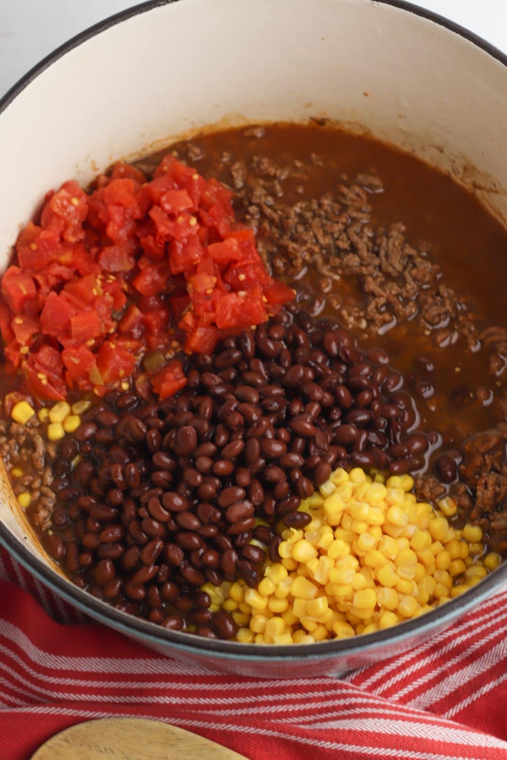 One Pot, Bursting with Flavor Beef Taco Soup Recipe - Easy Peasy
