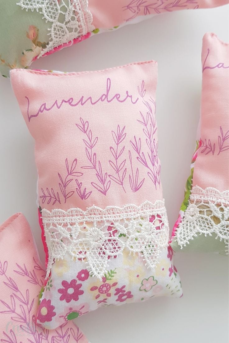 Lavender sachet bags