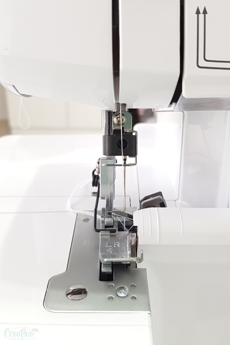 How to Sew a Rolled Hem on a Sewing Machine or Serger - Melly Sews