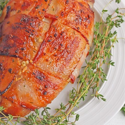 Crazy Easy Bacon Wrapped Turkey Breast Easy Peasy Creative Ideas