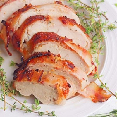 Deliciously Irresistible Bacon Wrapped Turkey Breast - Easy Peasy ...