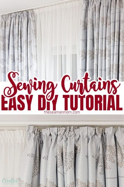 How To Sew Gorgeous DIY Curtains At Home- Easy Peasy Creative Ideas