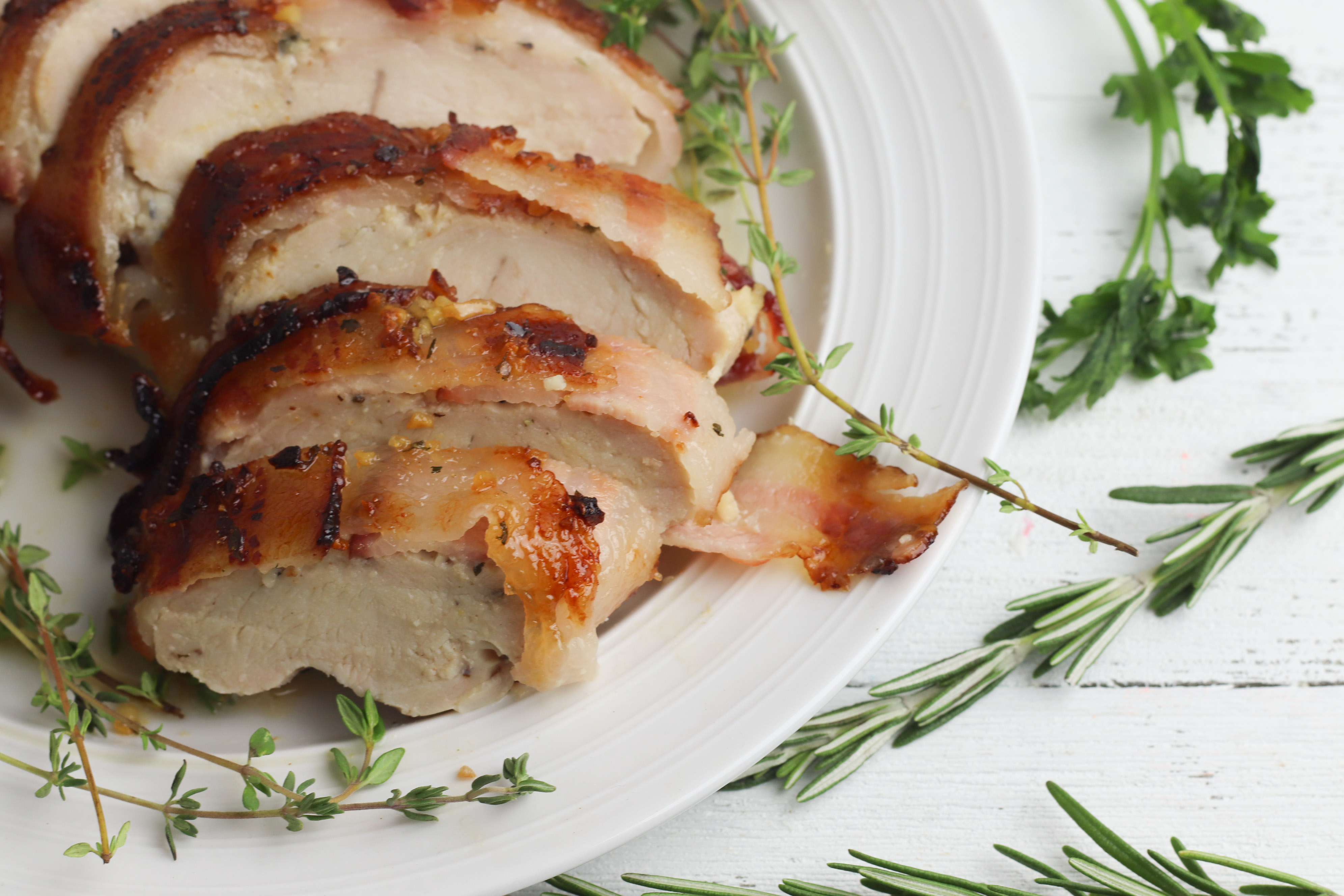 Deliciously Irresistible Bacon Wrapped Turkey Breast - Easy Peasy