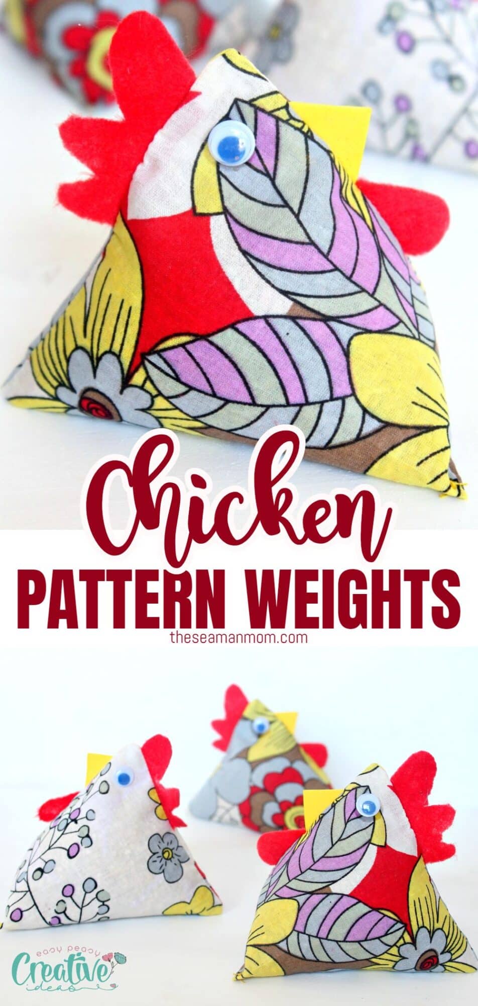 Chicken pattern weights