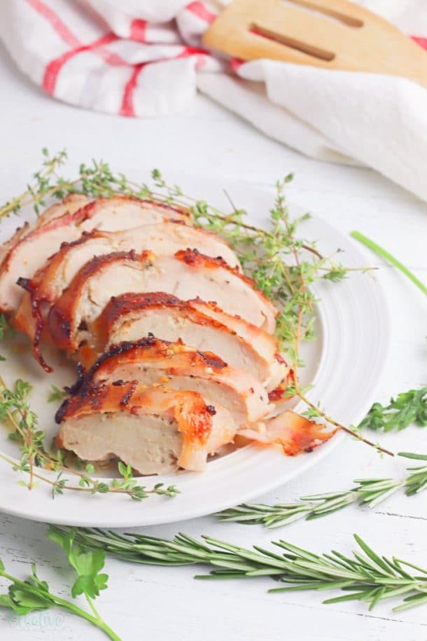 Deliciously Irresistible Bacon Wrapped Turkey Breast - Easy Peasy ...