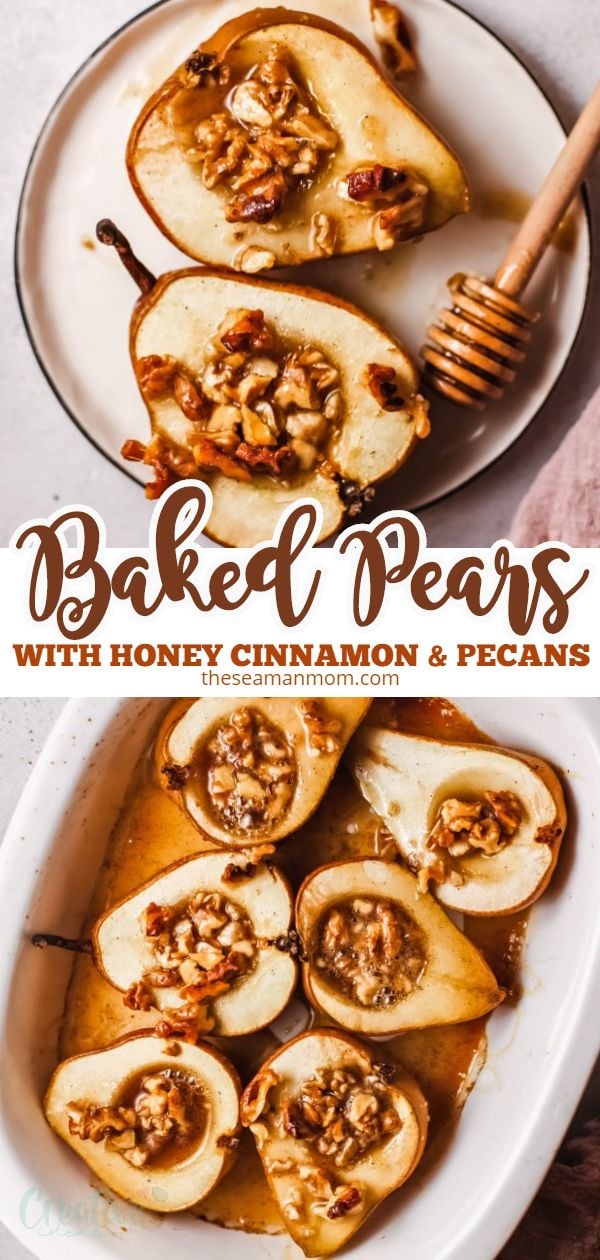 Baked pears recipe