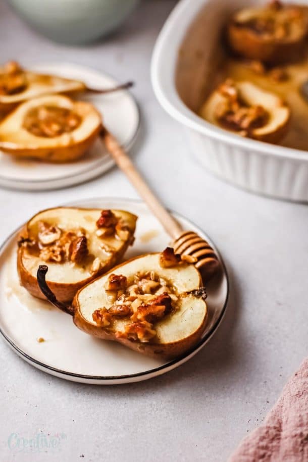 Baked Pears Recipe With Honey And Cinnamon Easy Peasy Creative Ideas 2354