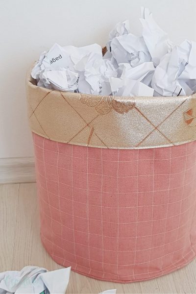 DIY Fabric Basket Sewing Tutorial | Easy Peasy Creative Ideas