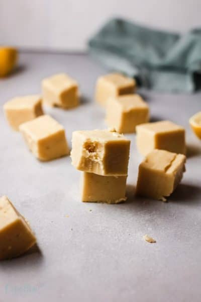 Lemon Fudge Recipe | Easy Peasy Creative Ideas