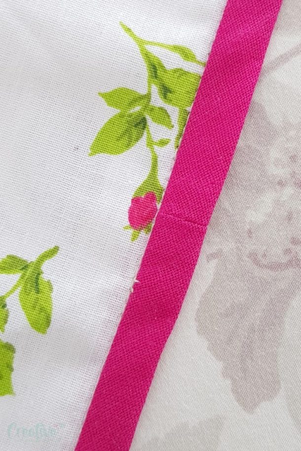 Joining Bias Binding Ends Easiest Method Easy Peasy Creative Ideas