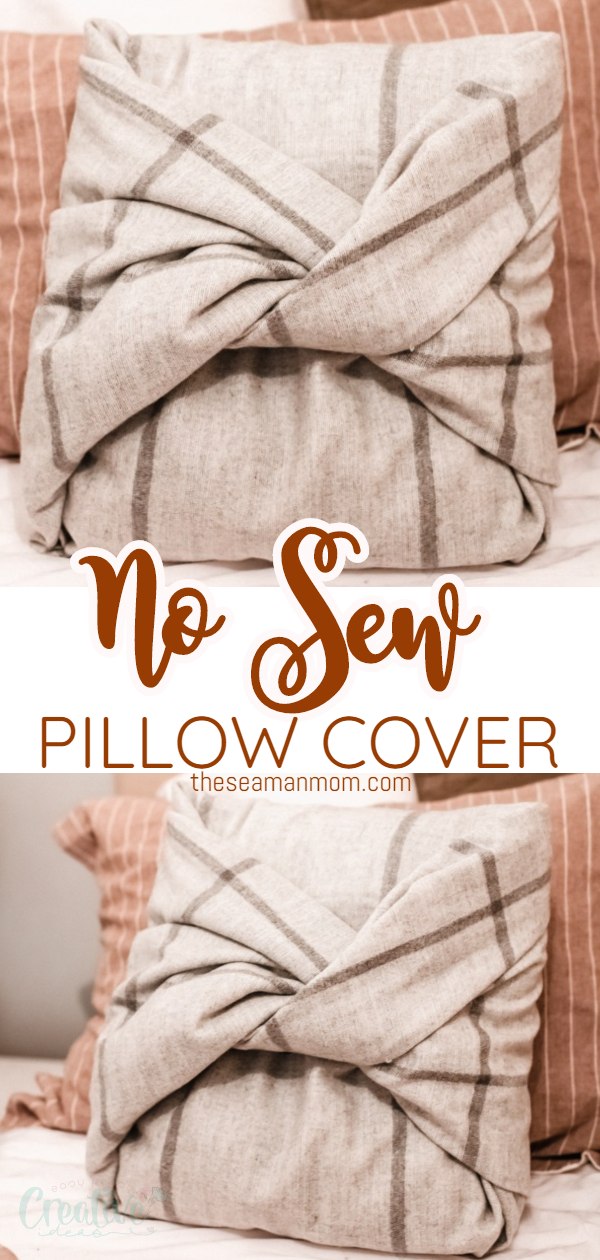 No Sew Pillow Cover DIY  Easy Peasy Creative Ideas