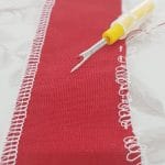 Removing serger stitches
