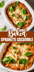 Baked Spaghetti Casserole | Easy Peasy Creative Ideas