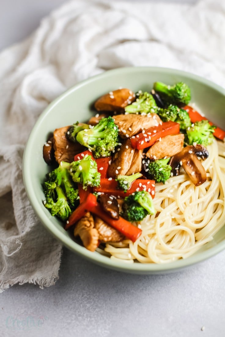 Chicken stir fry