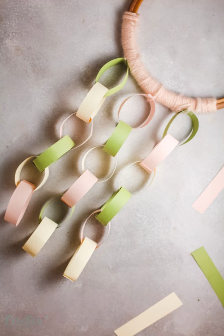 Making paper chains
