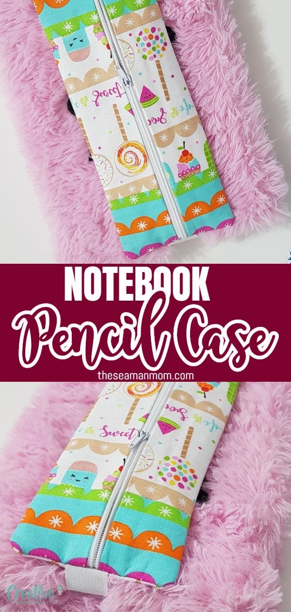 Notebook pencil holder