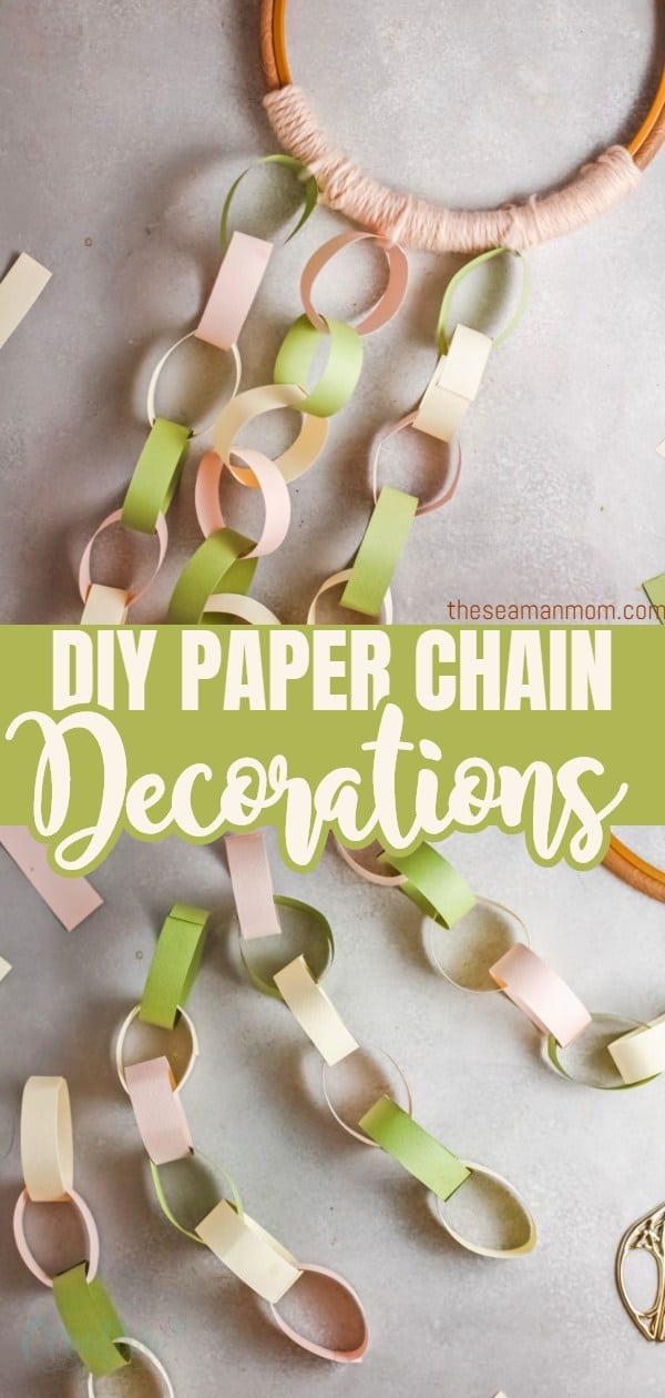 Paper chain decorations