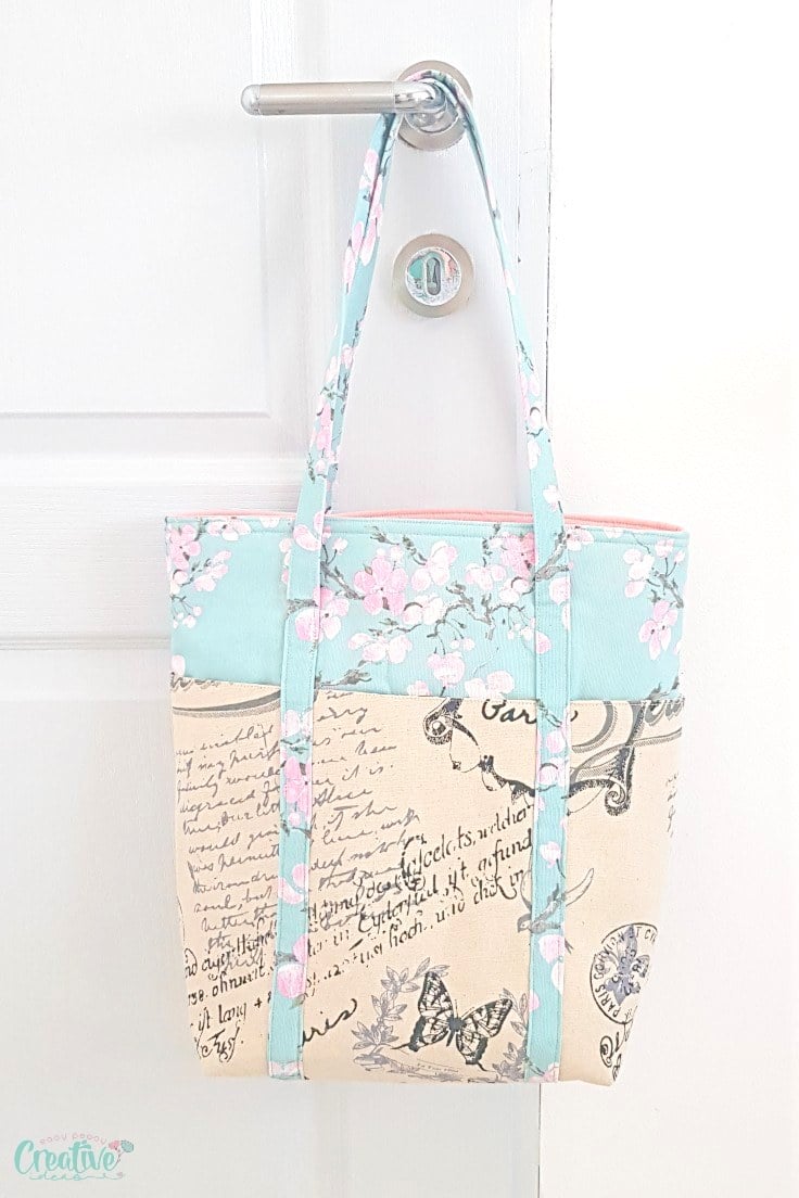 Multi pocket tote bag