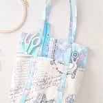Tote bag with 6 pockets