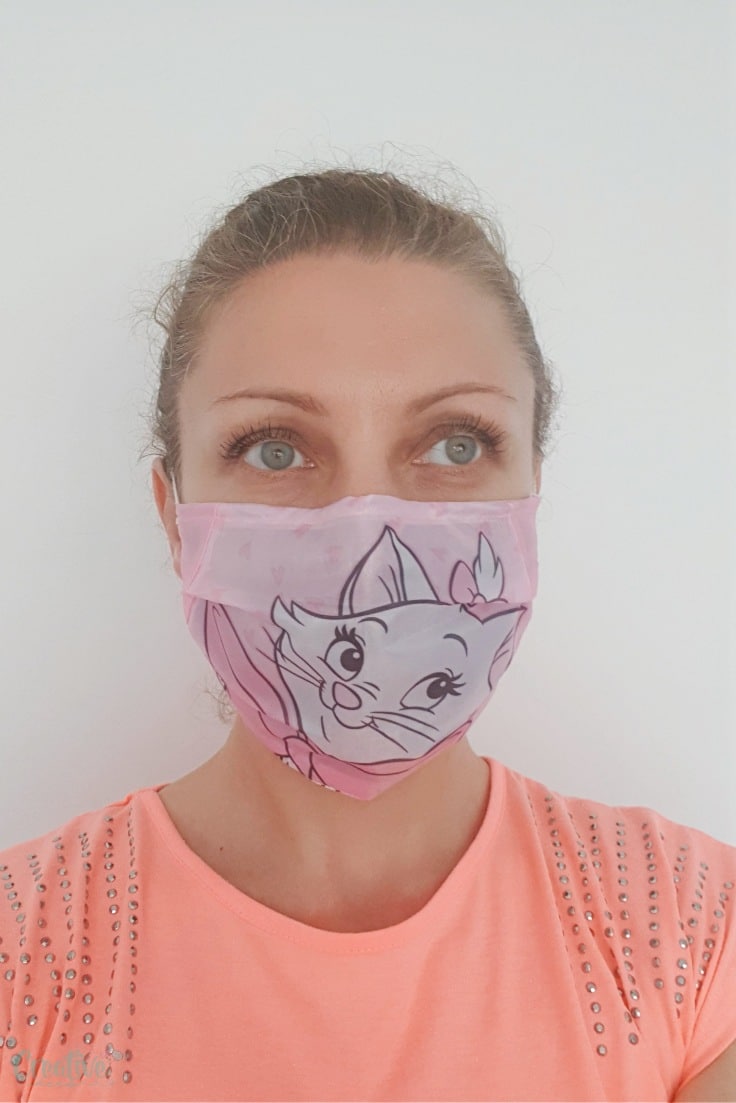 Face Mask Pattern Quick Sew Project Easy Peasy Creative Ideas