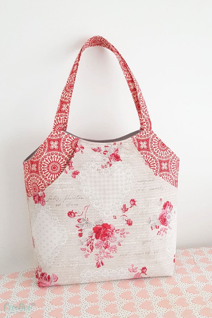 Front Pocket Tote Bag Pattern Easy Peasy Creative Ideas