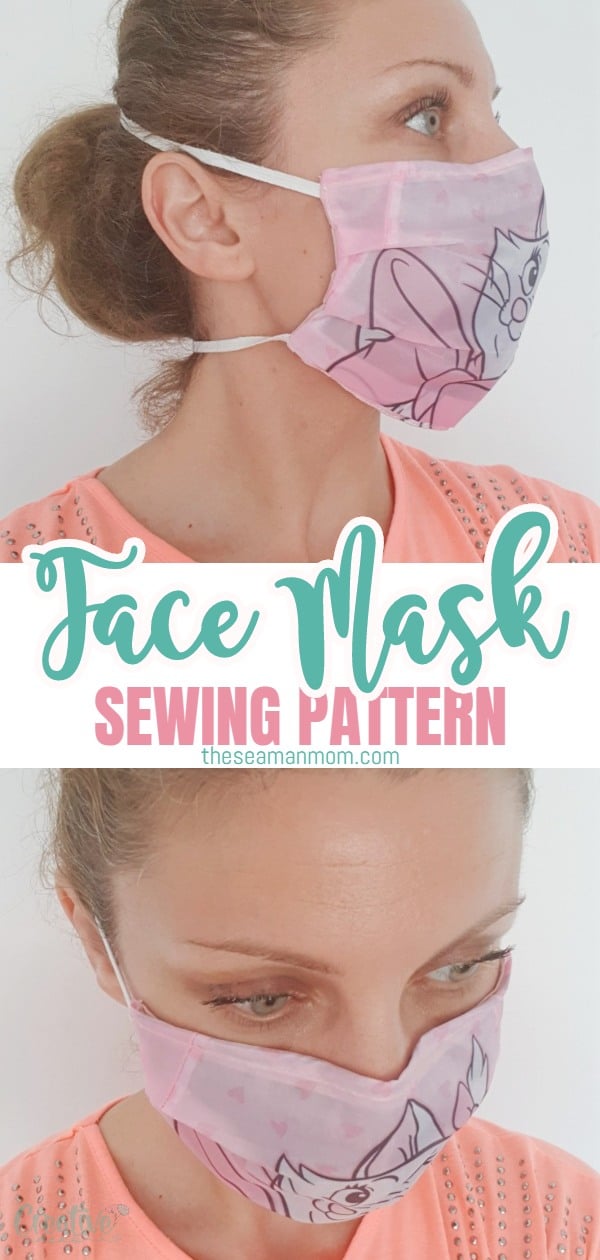 Face Mask Pattern Quick Sew Project Easy Peasy Creative Ideas